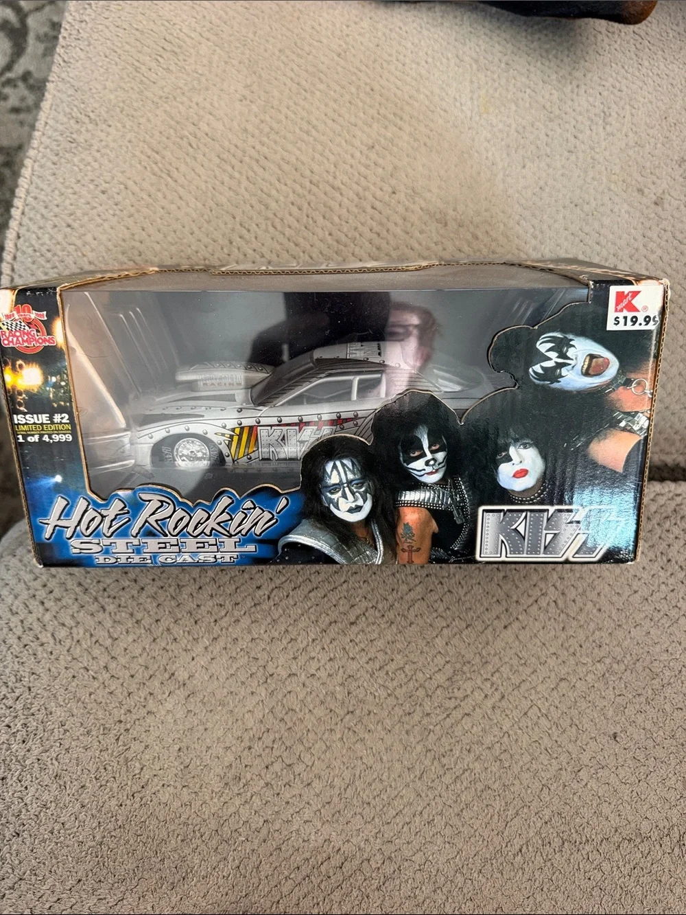 Kiss Silver Hot Rockin' Street Die-Cast Car